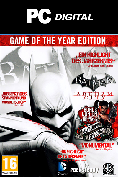 Batman Arkham City Pc Game Requirements